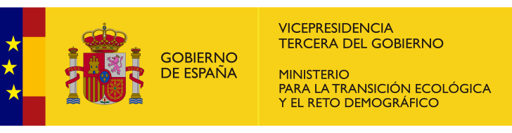 Logo del Ministerio para la Transición Ecológica y el Reto Demográfico