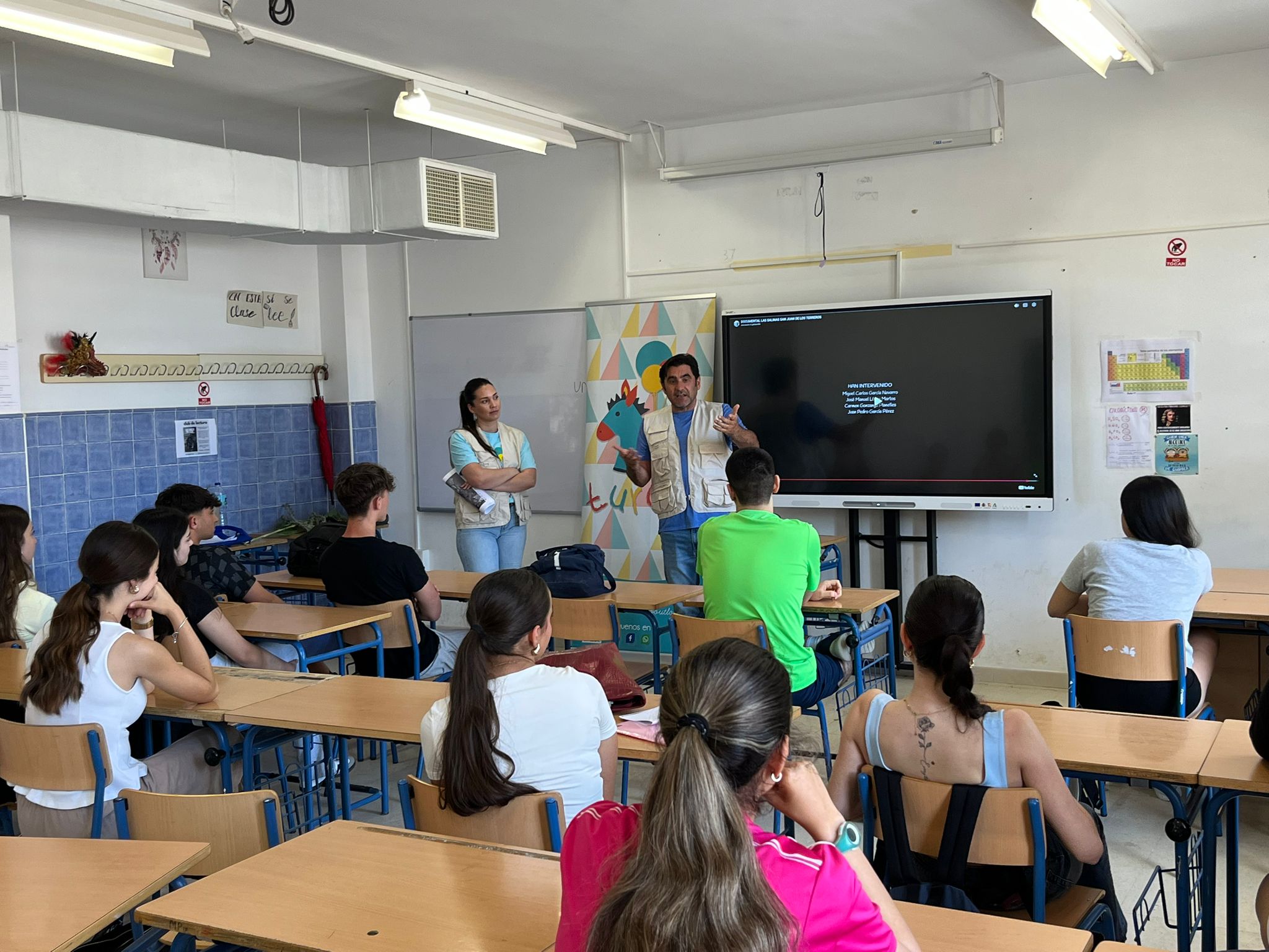 Creación de documental sobre las Salinas de San Juan de los Terreros. Difusión educativa y administrativa