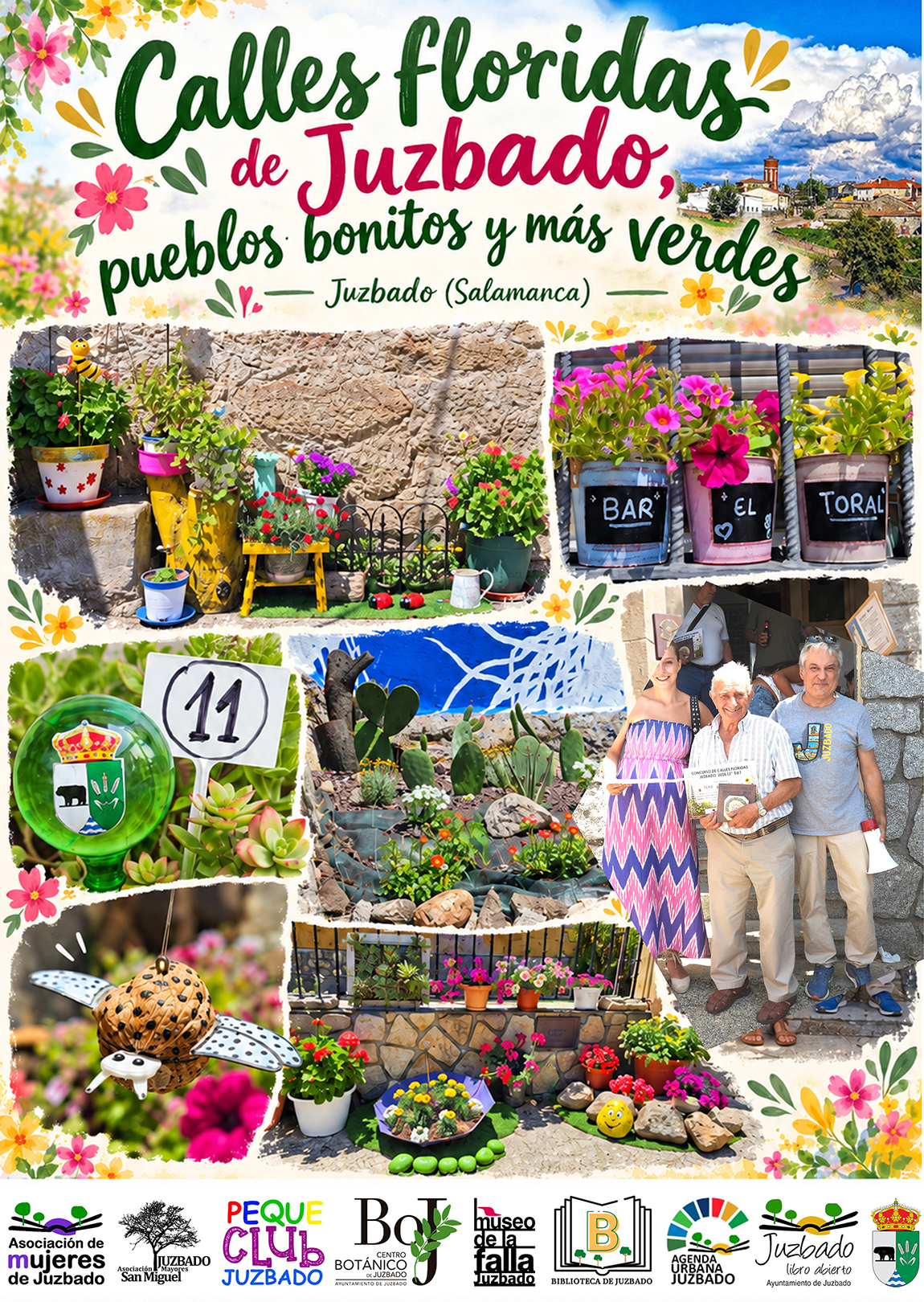 CALLES FLORIDAS DE JUZBADO, PUEBLOS BONITOS Y MÁS VERDES